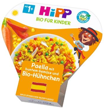 HiPP Dětské těstoviny BIO Paella se zel. a kuřecím 250 g