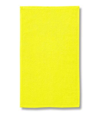 MALFINI Ručník bez bordury Terry Towel - Citrónová | 50 x 100 cm