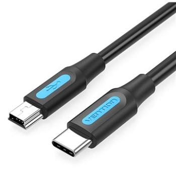 Vention USB-C 2.0 to Mini USB 2A Cable 2m Black (COWBH)