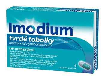 Imodium 2 mg tvrdé tobolky, 8 ks