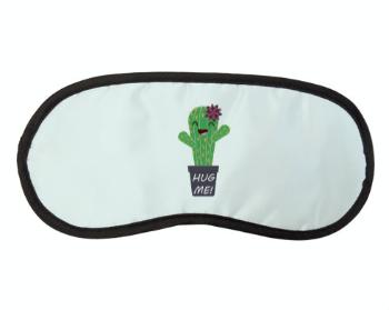 Maska na spaní - škraboška Kaktus