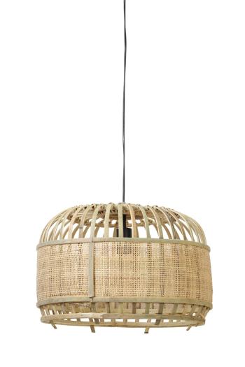 Přírodní bambusové závěsné světlo Dalika - Ø 49*36cm 2941184