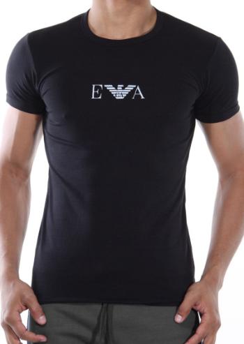 Pánské tričko Emporio Armani 111267 CC715 černá L Černá