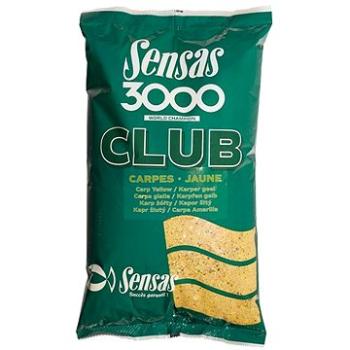 Sensas Vnadící směs 3000 Club Carpes Jaune (Kapr – žlutá) 2,5 kg (3297830110932)