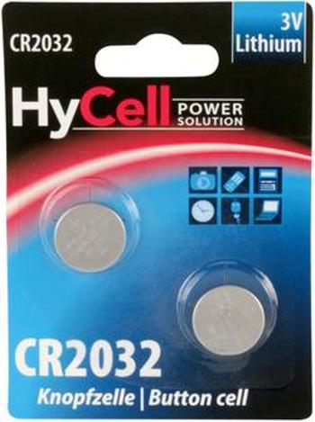 Knoflíkový článek CR 2032 lithiová HyCell CR 2032 200 mAh 3 V 2 ks