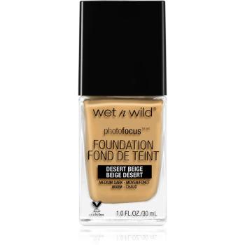 Wet n Wild Photo Focus matující fluidní make-up odstín Desert Beige 30 ml