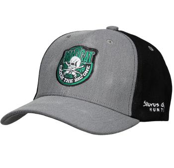 Madcat kšiltovka skull badge cap onesize grey