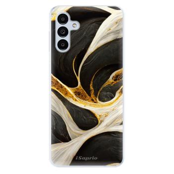 Odolné silikonové pouzdro iSaprio - Black and Gold - Samsung Galaxy A13 5G