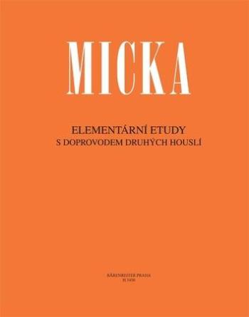 Elementární etudy - Micka Josef