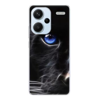 Odolné silikonové pouzdro iSaprio - Black Puma - Xiaomi Redmi Note 13 Pro+ 5G