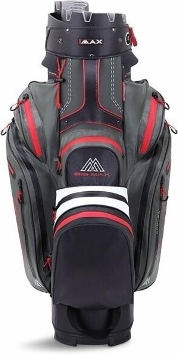 Big Max Dri Lite Silencio 2 Charcoal/White/Black/Red Cart Bag