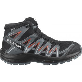 Salomon XA PRO 3D MID CSWP J Juniorská outdoorová obuv, černá, velikost 33