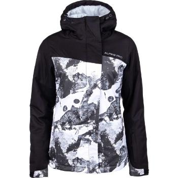 ALPINE PRO RADA Dámská lyžařská bunda, černá, velikost XL