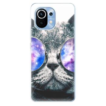 Odolné silikonové pouzdro iSaprio - Galaxy Cat - Xiaomi Mi 11