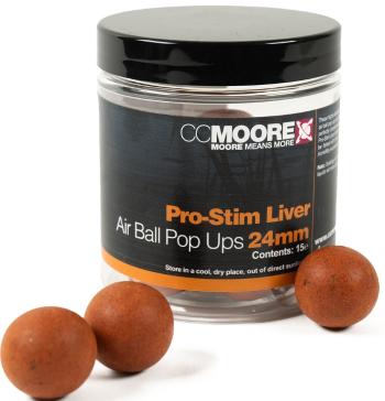 Cc moore plovoucí boilie pro-stim liver air ball pop ups - 24 mm 15 ks