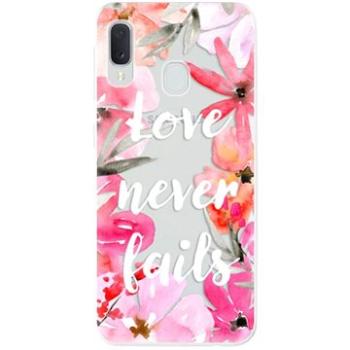 iSaprio Love Never Fails pro Samsung Galaxy A20e (lonev-TPU2-A20e)