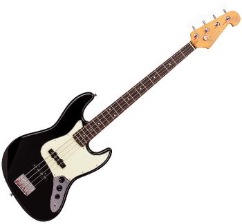 SX Vintage Jazz Bass 62 Black Elektrická baskytara