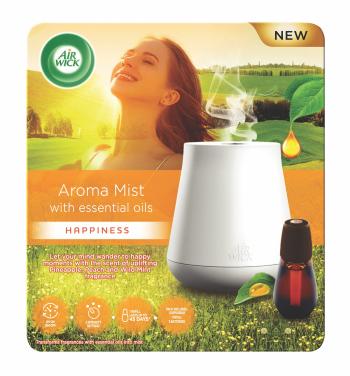 Air Wick Aroma vaporizér bílý s náplní Štěstí 20 ml