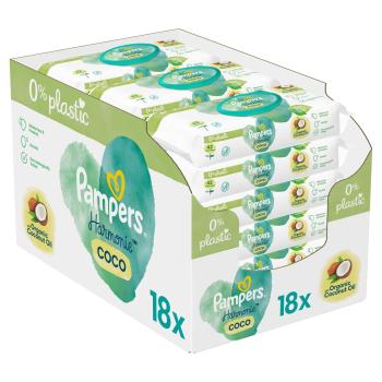 Pampers Coconut Pure 18 x 42 ks