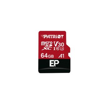 Patriot V30 A1/micro SDXC/64GB/UHS-I U3 / Class 10/+ Adaptér