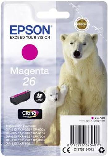 Epson Ink T2613, 26 originál purppurová C13T26134012