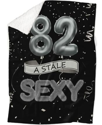 Deka Stále sexy – Černá (věk: 82, Podšití beránkem: ANO)