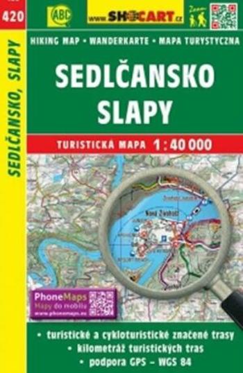 SC 420 Sedlčansko, Slapy 1:40 000