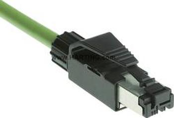 Sada propojky RJ45 Harting 09 45 151 1100, IP20, zástrčka rovná, černá