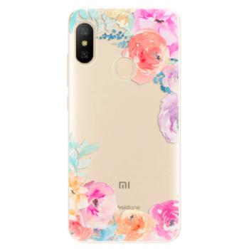 Odolné silikonové pouzdro iSaprio - Flower Brush - Xiaomi Mi A2 Lite