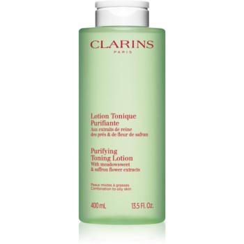 Clarins Cleansing Purifying Toning Lotion čisticí tonikum pro smíšenou až mastnou pokožku 400 ml