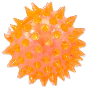 Hračka DOG FANTASY míček pískací oranžový 5 cm 1 ks