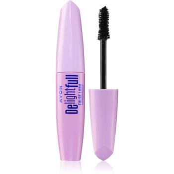 Avon DelightFull False Lash voděodolná prodlužující řasenka odstín Blackest Black 10 ml