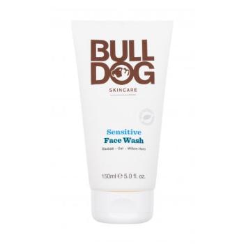 Bulldog Sensitive Face Wash 150 ml čisticí gel pro muže na všechny typy pleti; na citlivou a podrážděnou pleť