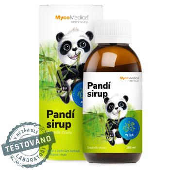 MycoMedica Pandí sirup 200 ml + tetovačky ZDARMA