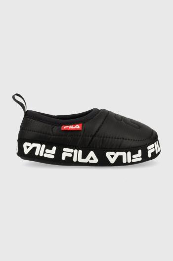 Dětské papuče Fila Comfider černá barva, China