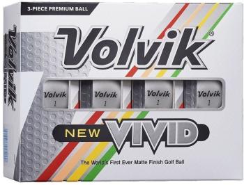 Volvik Vivid 2020 White Golfové míčky