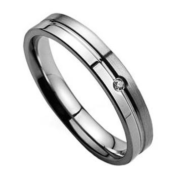 NUBIS® NSS1022 Dámský snubní prsten se zirkonem - velikost 58 - NSS1022-Zr-58