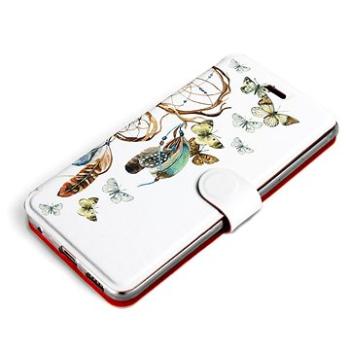 Mobiwear Flip pouzdro pro Xiaomi Redmi 10 - M001P Lapač a motýlci (5903516892792)