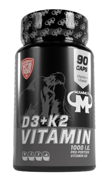 Vitamin D3 + K2 - Mammut Nutrition 90 kaps.