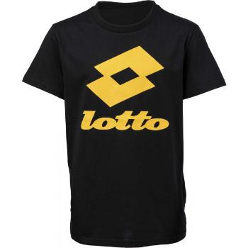 Lotto DREAMS B III TEE BS JS Chlapecké tričko, černá, velikost L