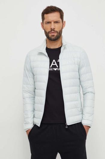 Péřová bunda EA7 Emporio Armani pánská, přechodná