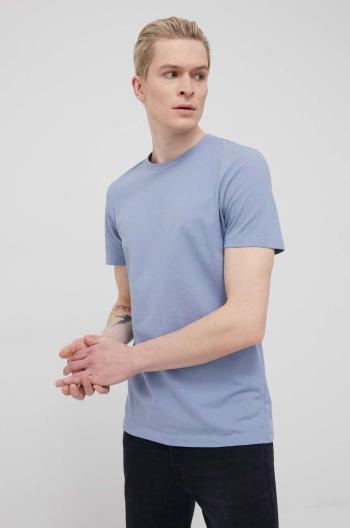 Bavlněné tričko Produkt by Jack & Jones fialová barva, hladký