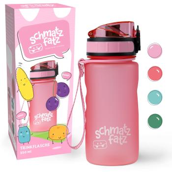 Klarstein schmatzfatz, láhev na pití, sportovní lahev, 350ml, 18cm, Tritan