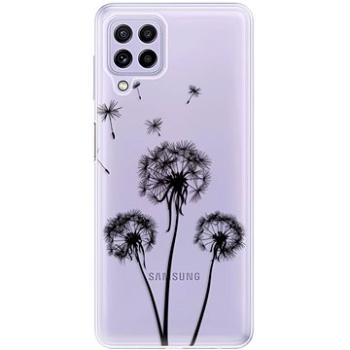 iSaprio Three Dandelions - black pro Samsung Galaxy A22 (danbl-TPU3-GalA22)