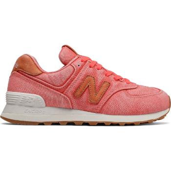 New Balance WL574WTR Dámská volnočasová obuv, oranžová, velikost 38