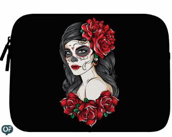 Neoprenový obal na notebook Muerte makeup