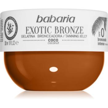 Babaria Tanning Jelly Exotic Bronze tělový gel pro intenzivní opálení 300 ml