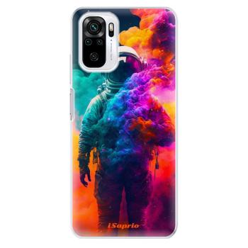 Odolné silikonové pouzdro iSaprio - Astronaut in Colors - Xiaomi Redmi Note 10 / Note 10S