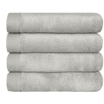 SCANquilt ručník MODAL SOFT šedobéžová (32800)
