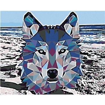 Malování podle čísel - Mozaikový vlk (HRAmal00419nad)